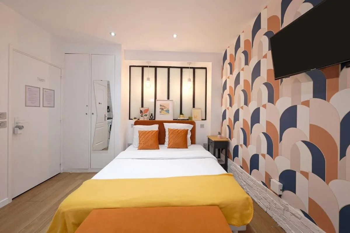 Cosy And Modern Updated Studio Apartman Párizs 0*,  Franciaország