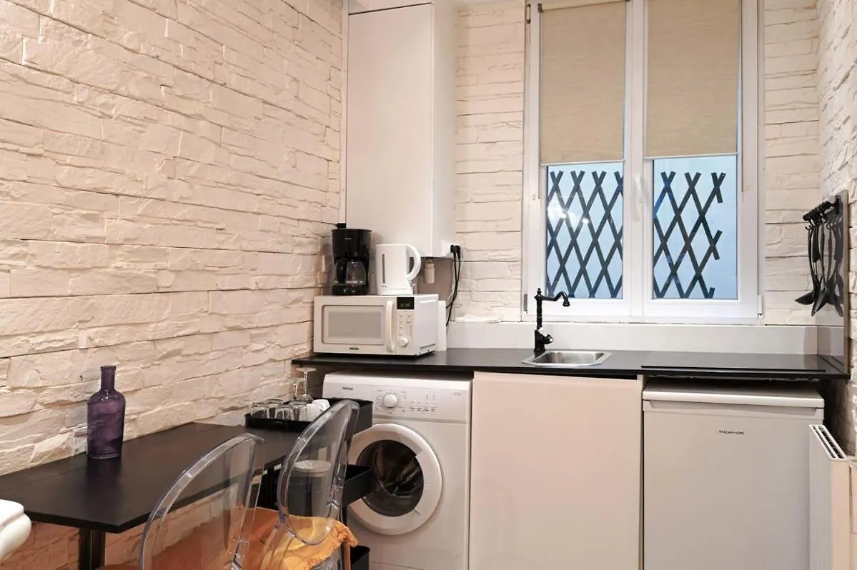 Cosy And Modern Updated Studio Apartman Párizs Franciaország